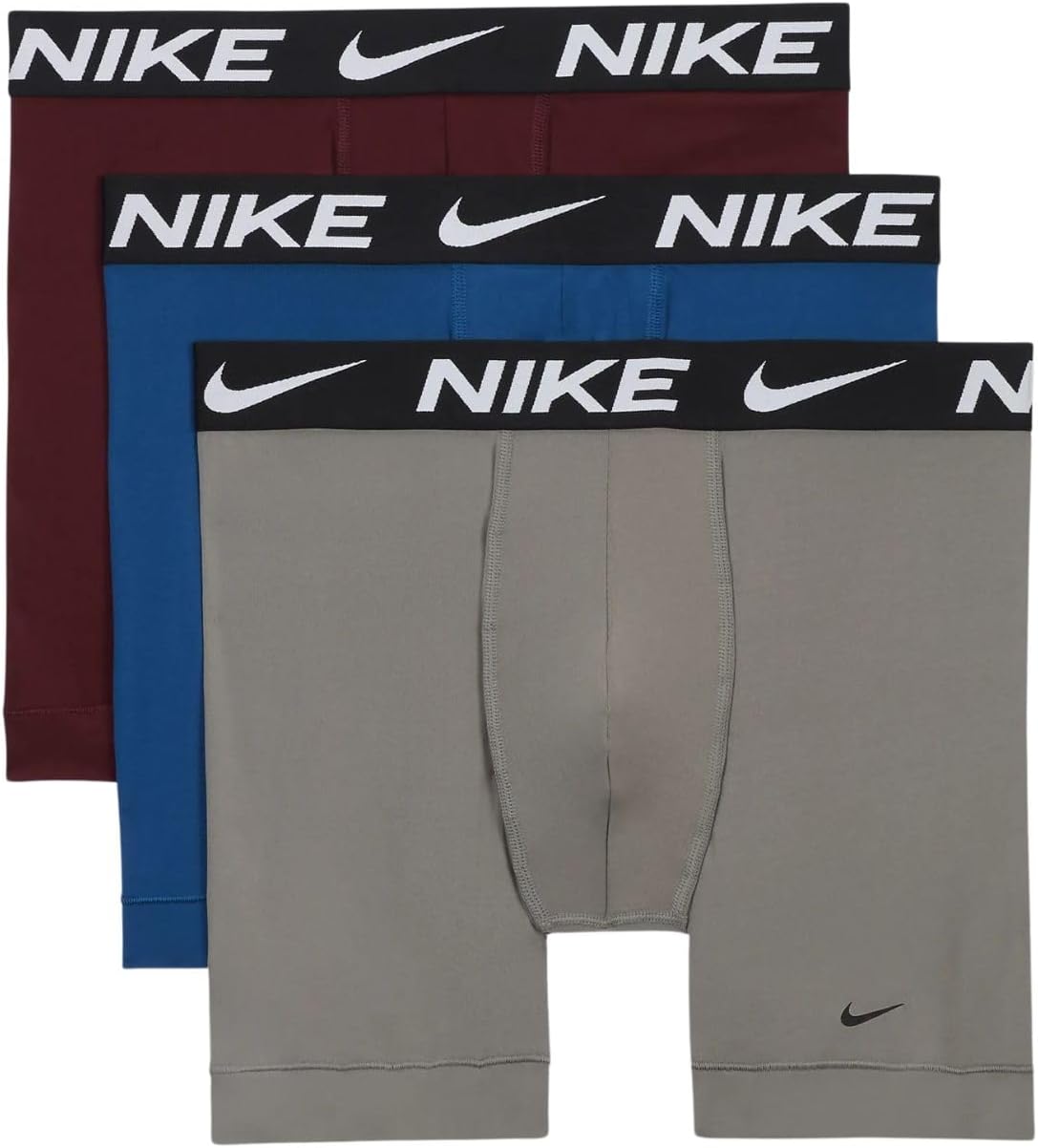 Nike Men's Dri-Fit Boxer Briefs 3pk for Ultimate Comfort