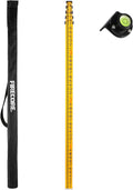 Firecore 16-Foot Aluminum Grade Rod - Extendable Dual-Scale Leveling