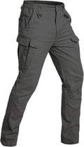 NAVEKULL Men's Flex Tactical Cargo Pants - Durable, Stretchy Fit