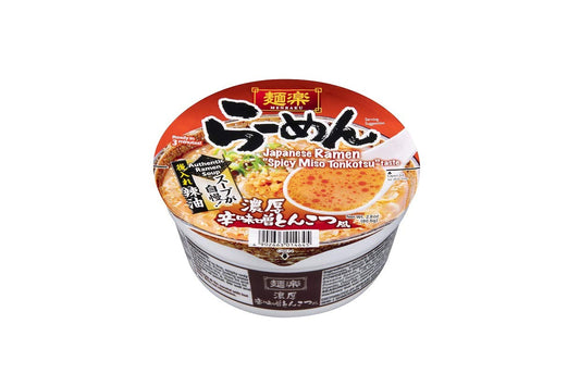 HIKARI Menraku Ramen Spicy Miso Tonkotsu Taste - 12 Pack