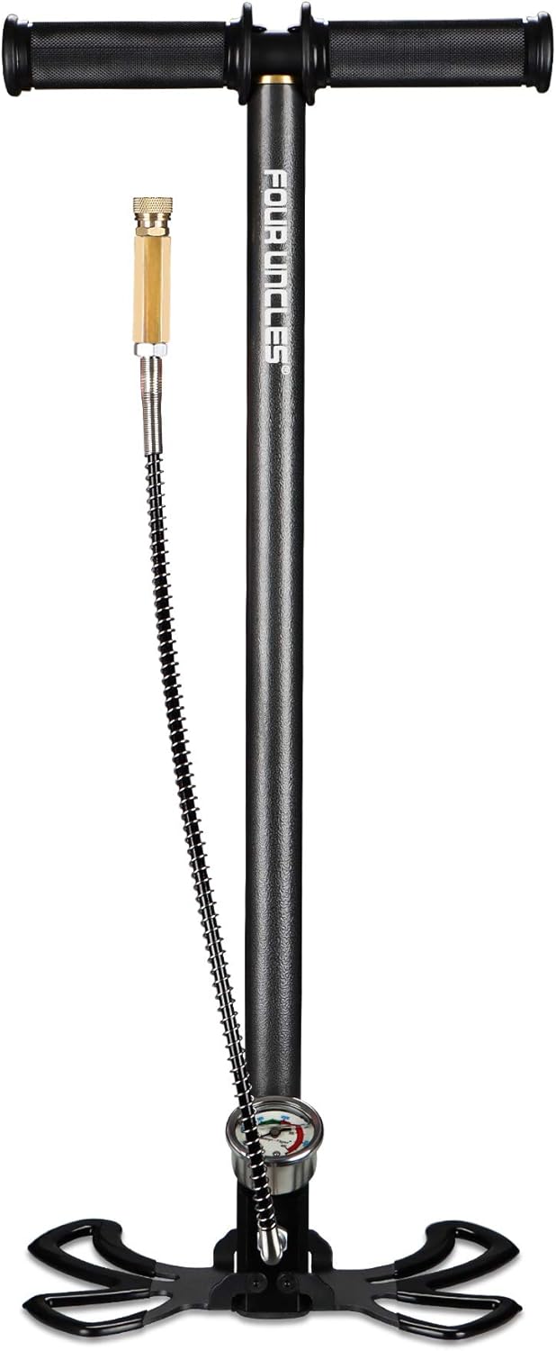 High Pressure Hand Pump for Air Rifle - FOUR UNCLES