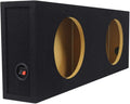 Rockville RDSM10 Dual 10ft Sealed Subwoofer Enclosure - Shallow Fit