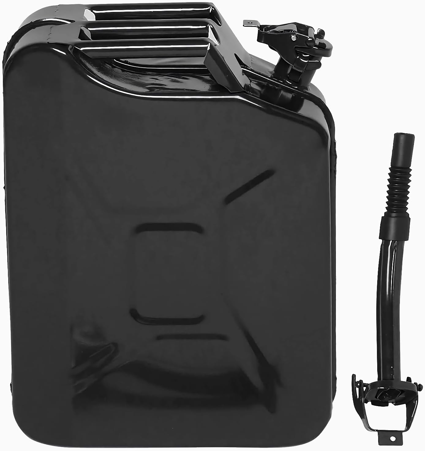 5 Gallon Metal Can for Liquid Storage - Heavy-Duty Steel Container