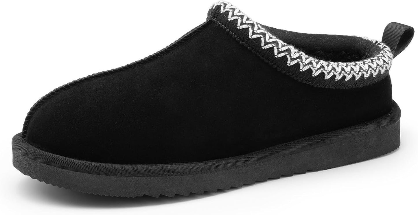 DREAM PAIRS Men's Fuzzy Cozy Slippers for Indoor Outdoor Use