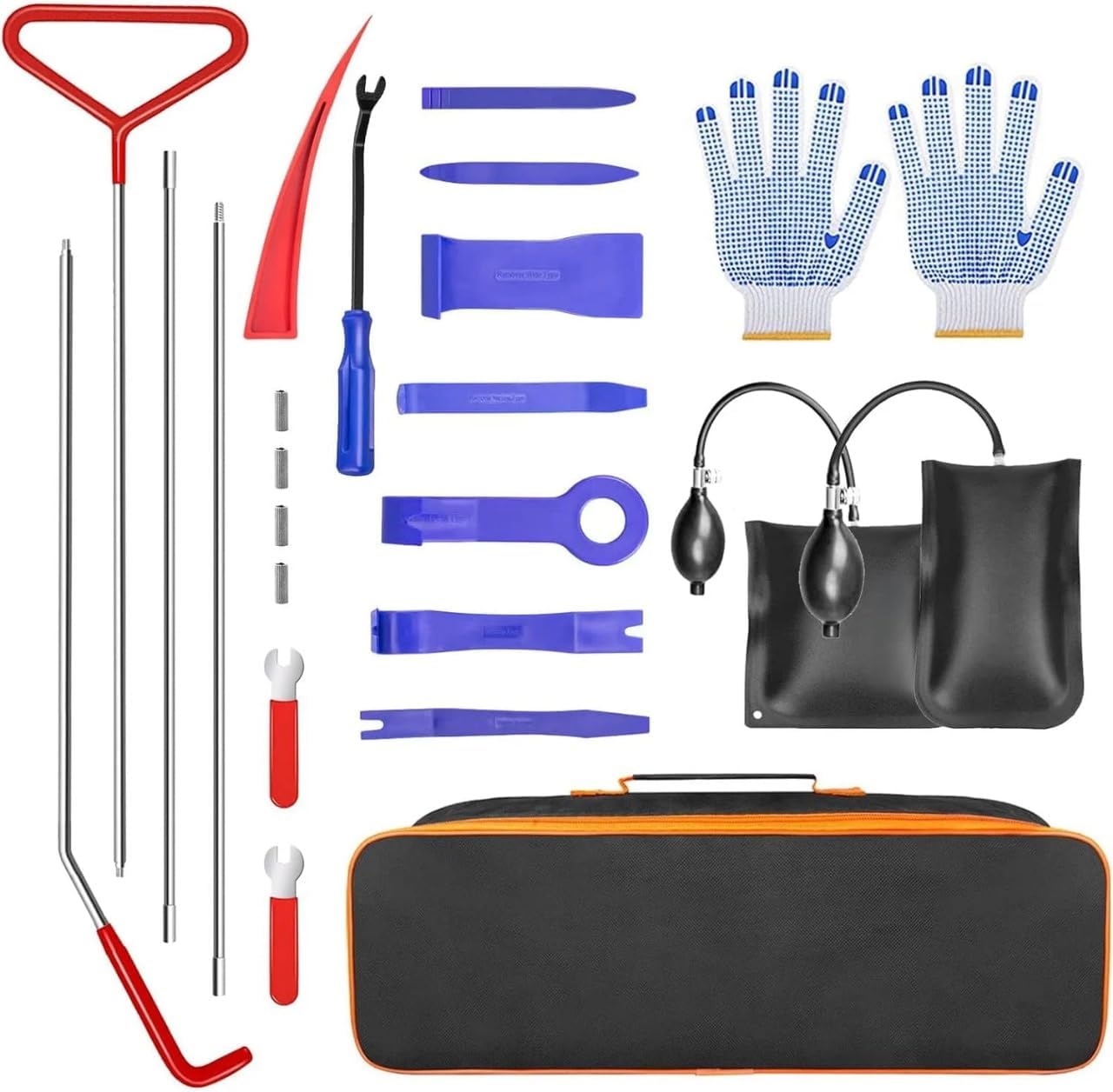 Car Tool Kit 24 PCS for Multipurpose Use and Easy Carry