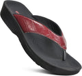 AEROTHOTIC Arch Support Flip Flops for Women - Cushioned Travel new