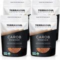 Terrasoul Superfoods Organic Carob Powder 4 Lbs (4 Pack)