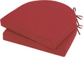 Topotdor Outdoor Chair Cushions Set of 2 for Comfort