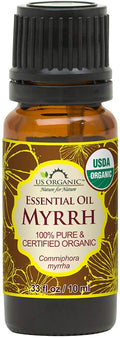 US Organic 100% Genuine Myrrh Essential Oil - Calming Base Note
