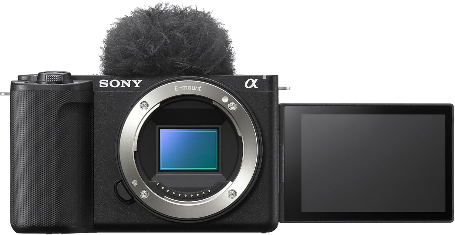 Sony Alpha ZVE10 II Camera for Content Creators - Black