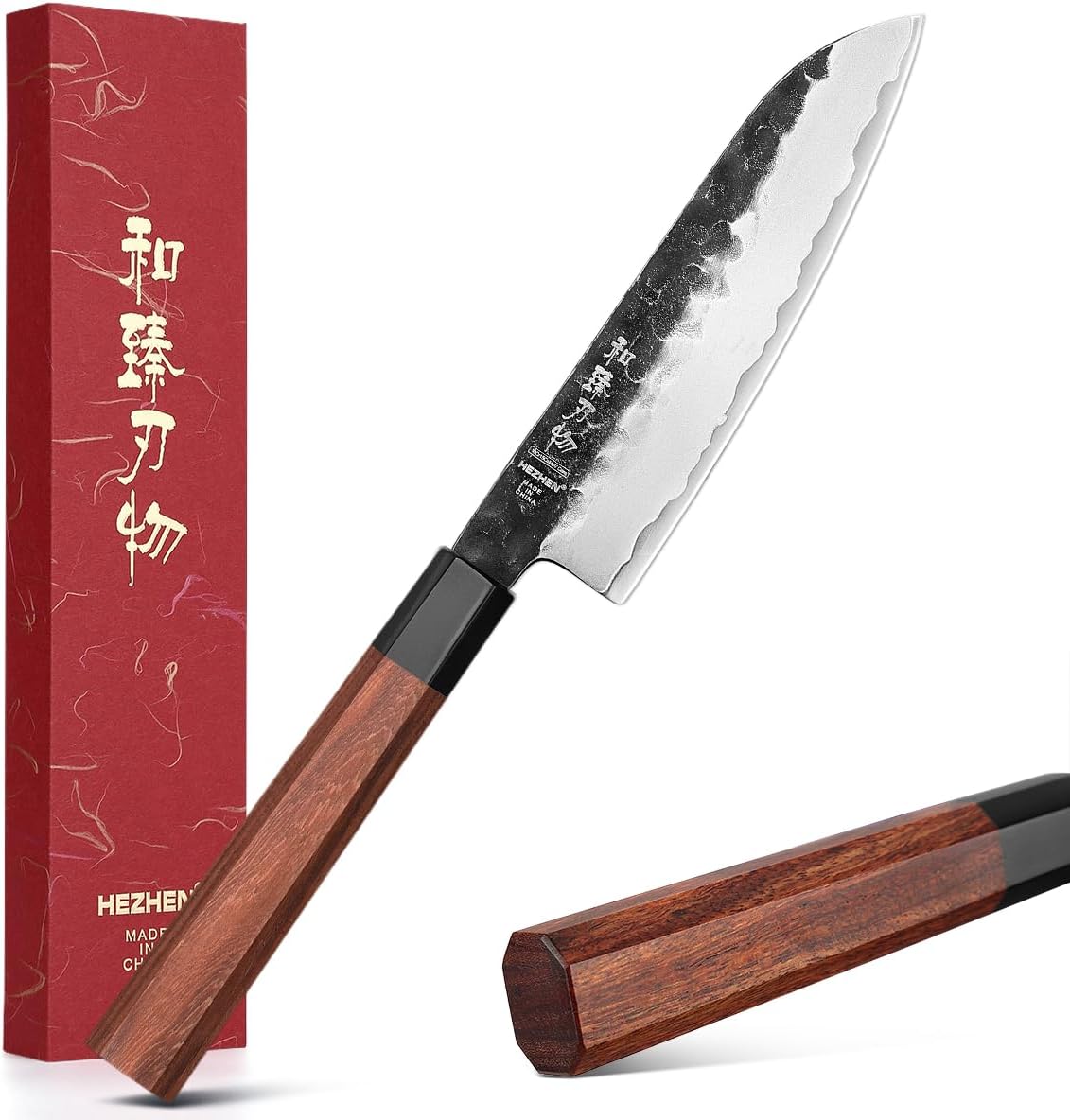 5.5 Inches Santoku Knife with Ultra Sharp Blade and Handle