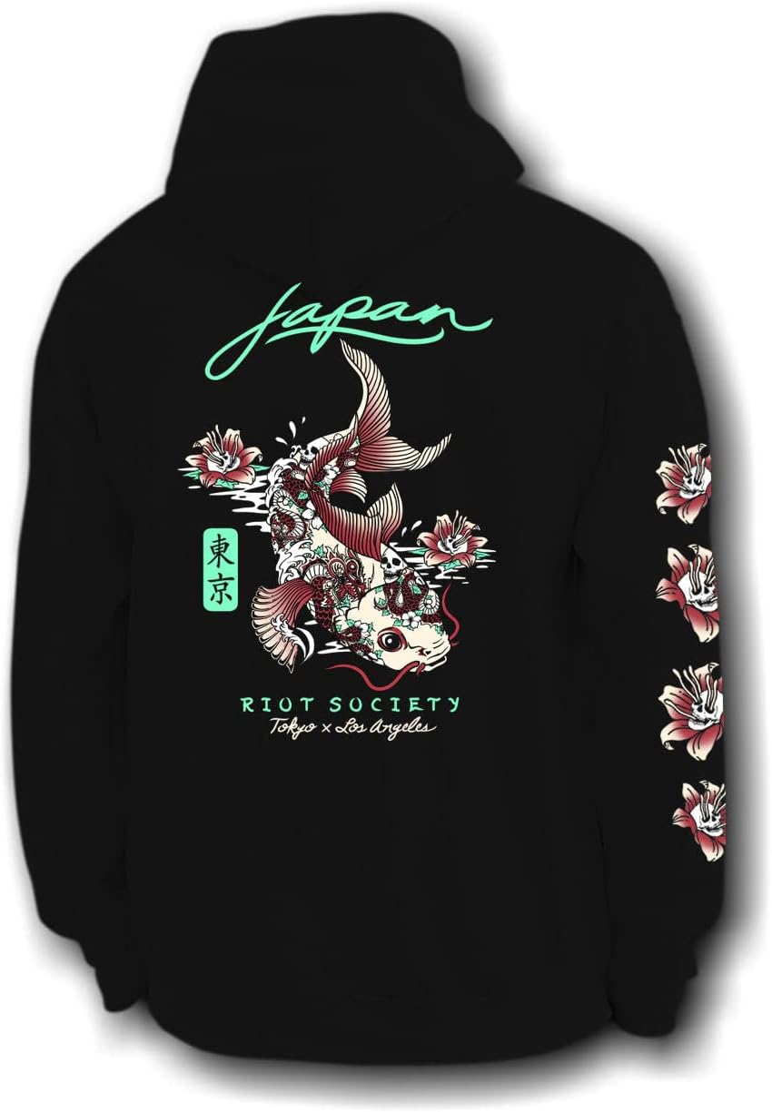 Riot Society Men's Graphic Hoodie for Ultimate Comfort and Style