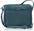 Women's Genuine Leather Crossbody Bag with RFID Protection