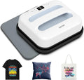AST&T Heat Press Machine 12 in x 10 in Portable Heat Press - Easy Home