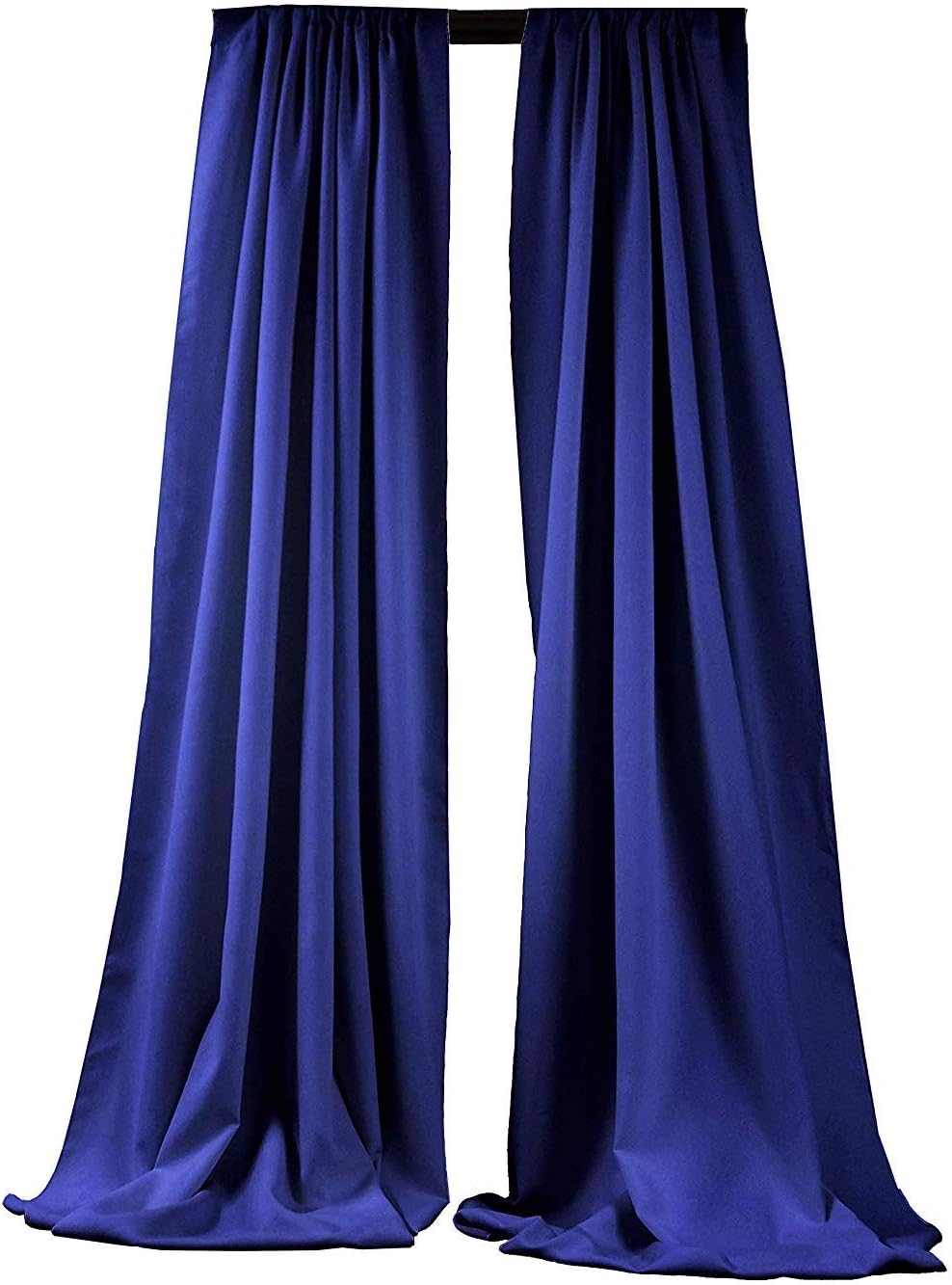 5 Feet Wide by 9 Feet High Polyester Backdrop Drape Curtain