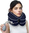 Neck Stretcher Inflatable Cervical Brace - Portable Neck Traction