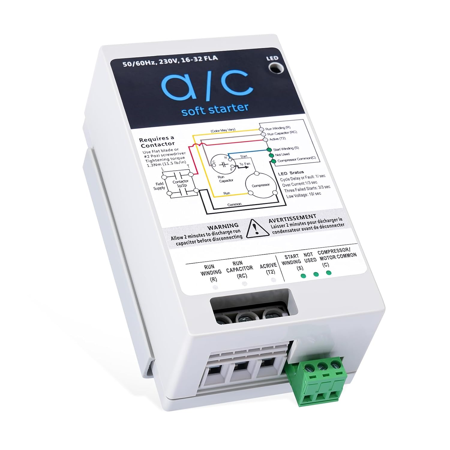Fenglesha Soft Start Module: Easy Install for Reliable AC Power