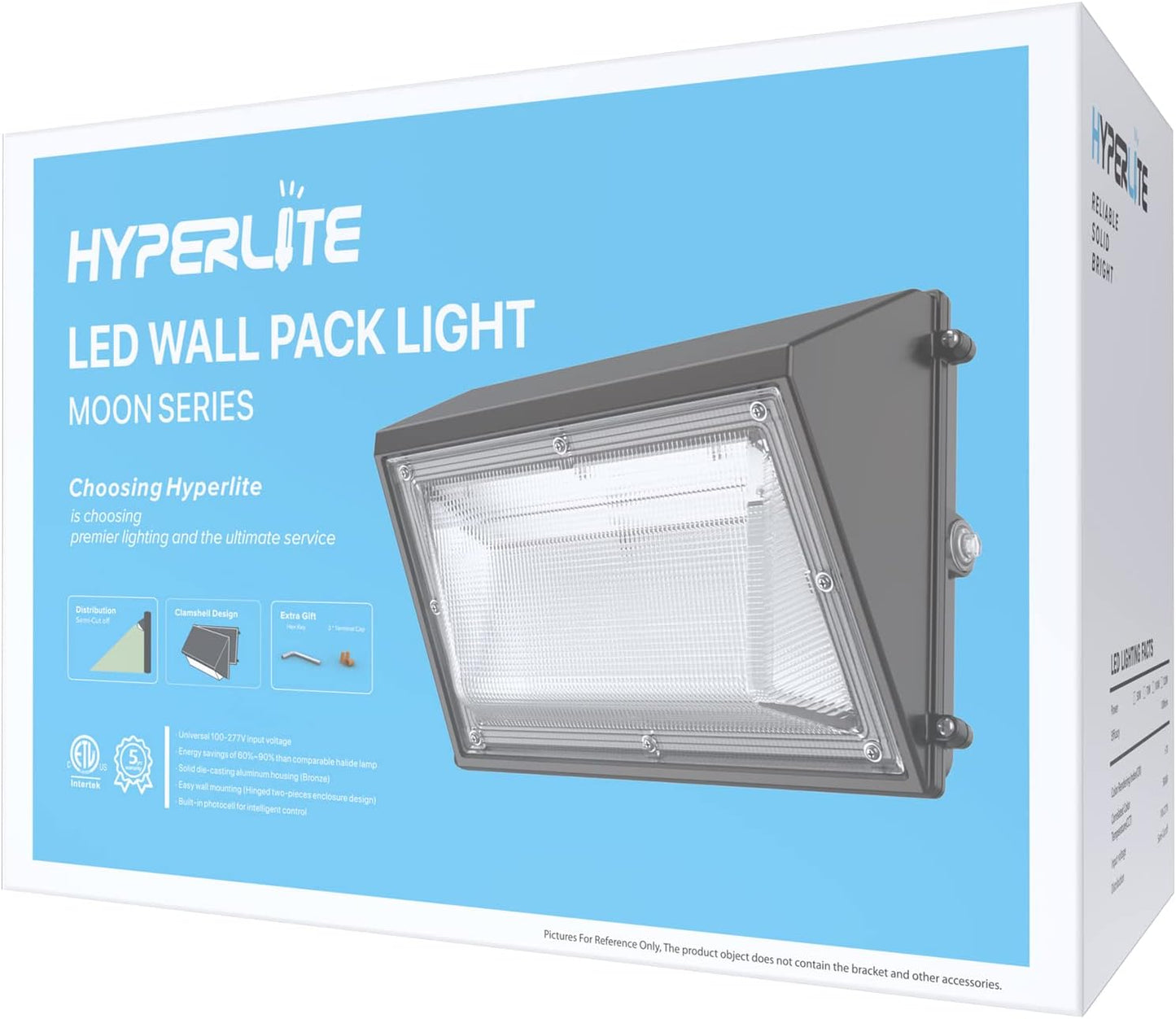 HYPERLITE 70W LED Wall Pack: Bright, Energy-Saving Security Light