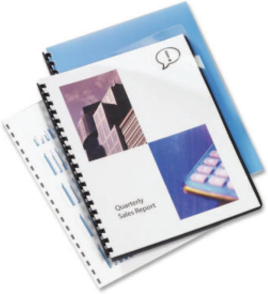 GBC Clear View Presentation Covers for CombBind Binding Needs