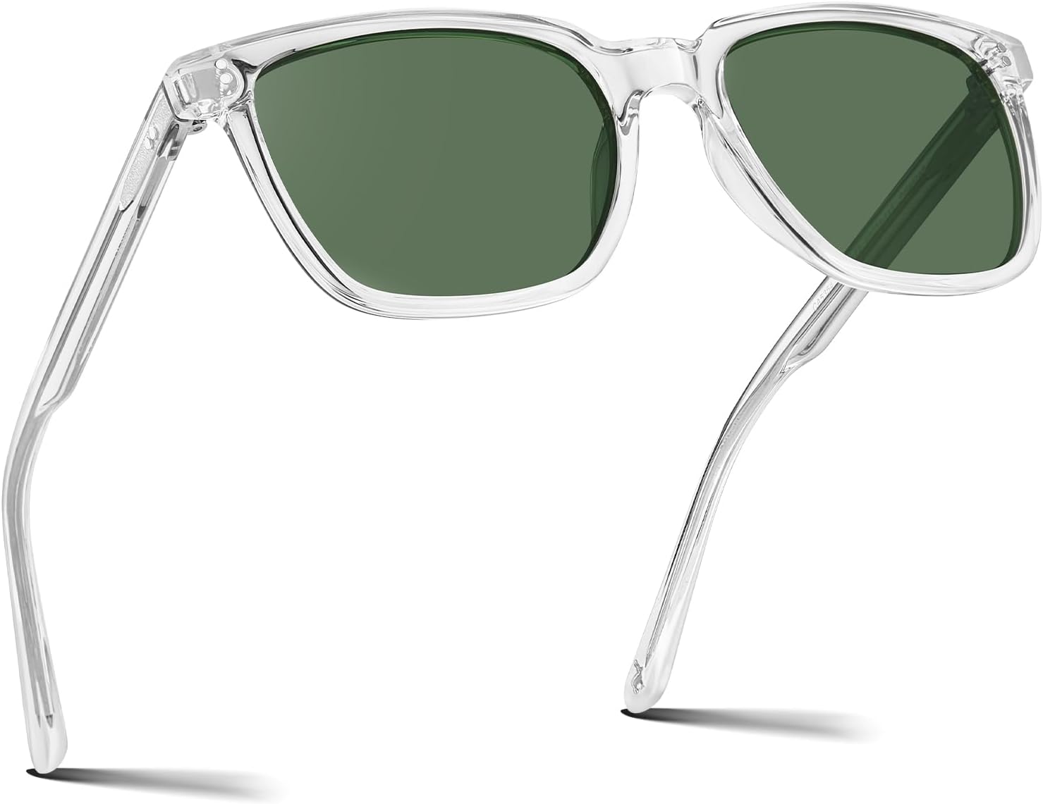 CARFIA Retro Polarized Sunglasses for Men with UV400 Protection