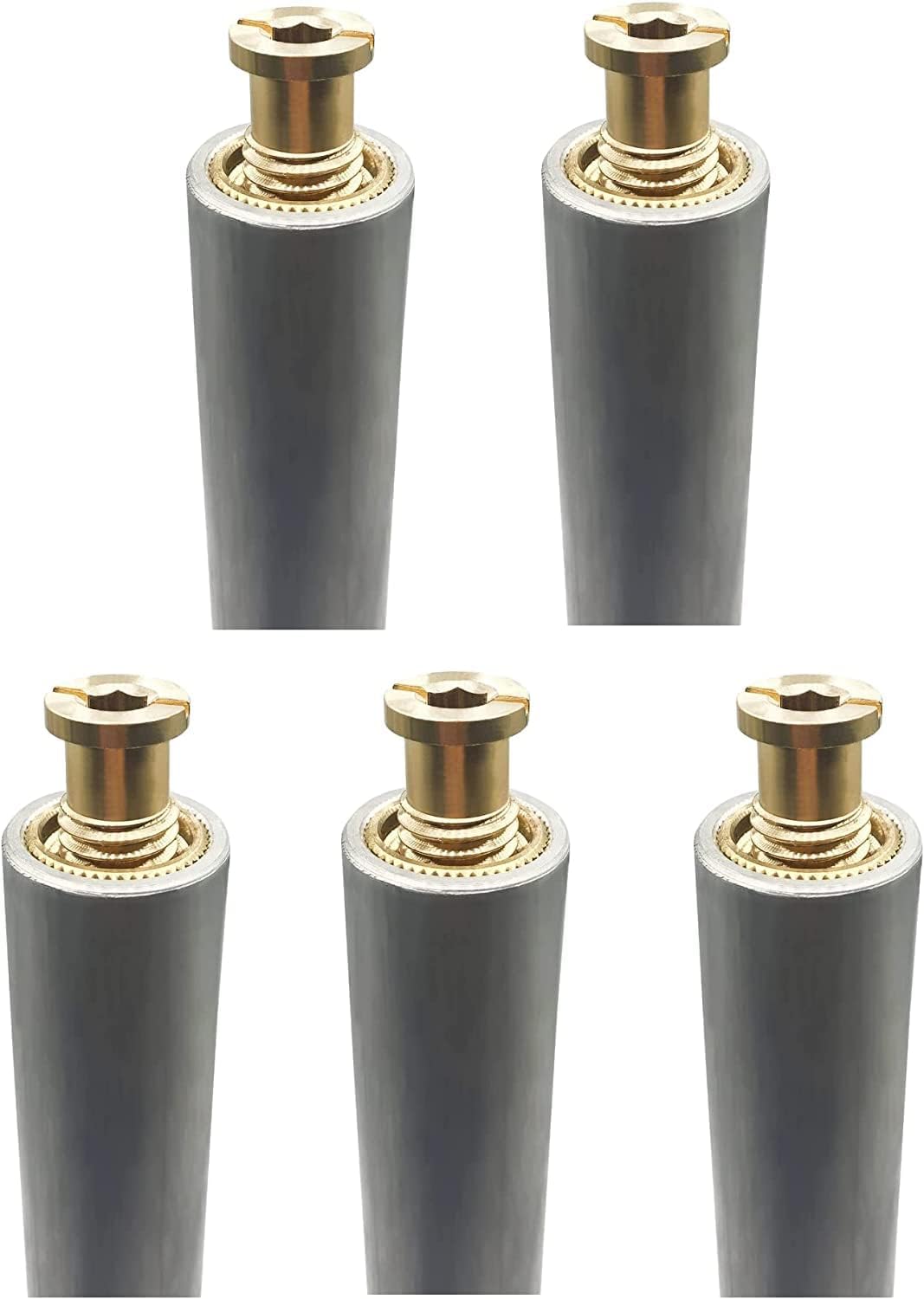 Poolzilla 10 Aluminum Tube with Brass Anchor for Safety Covers