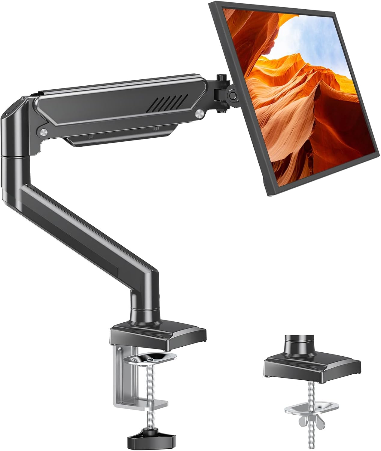 Ultimate Ergonomic Space-Saving Monitor Mount - MOUNT PRO