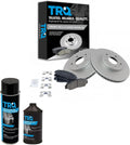TRQ Front Brake Pad & Rotor Kit - Ceramic G-Coated Fit Guide