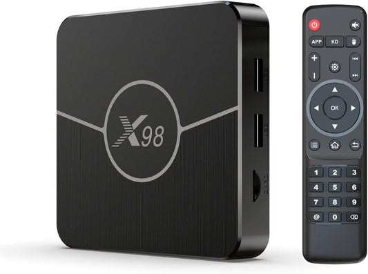 Upgrade to Android 11.0 HD 4K Smart TV Box - X98 Plus216