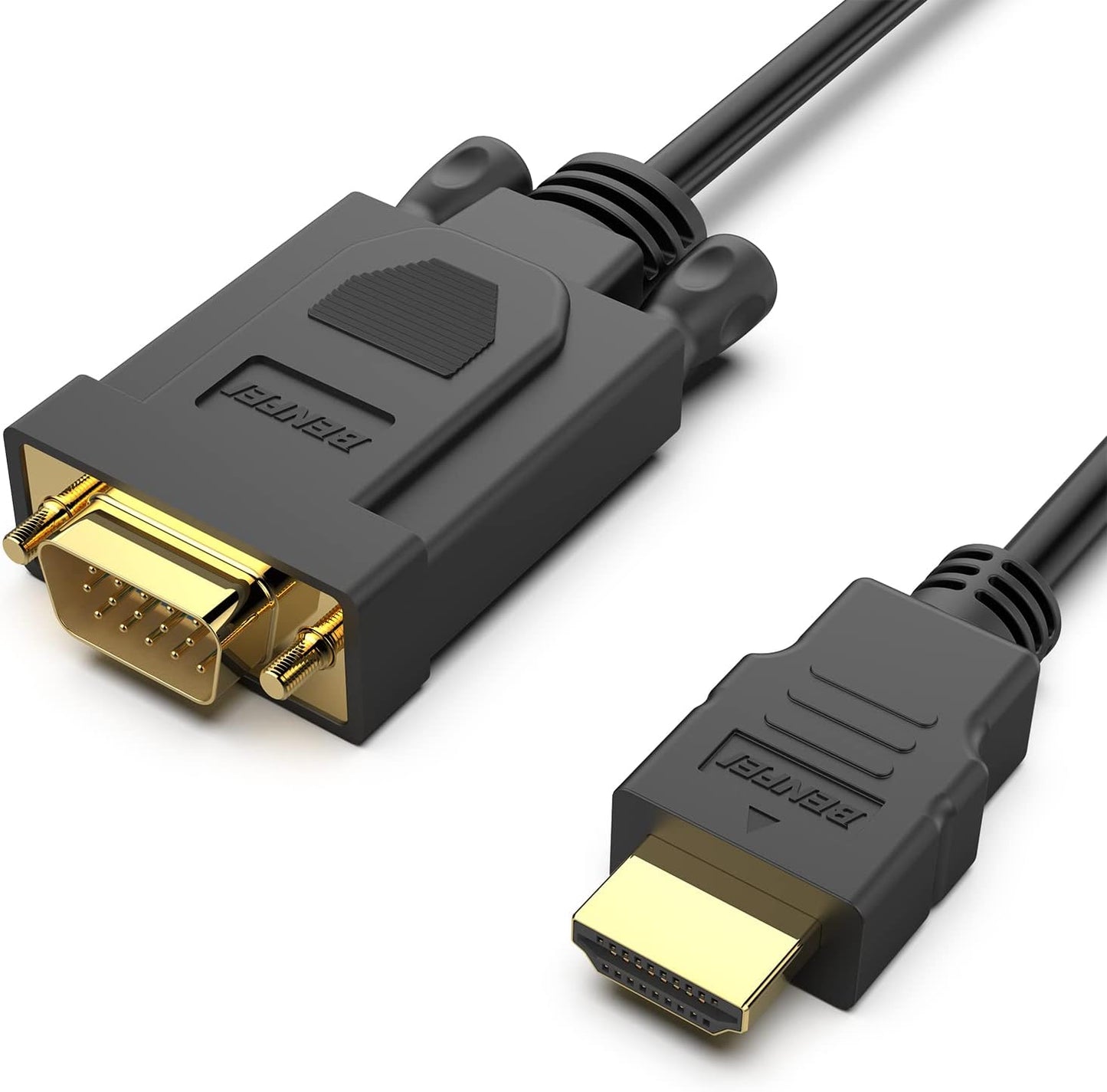 High-Performance BENFEI HDMI to VGA Cable
