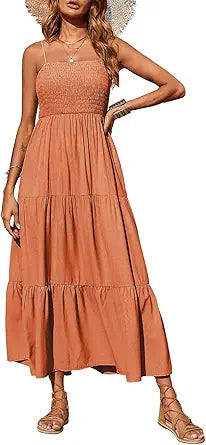 PRETTYGARDEN Women's Summer Maxi Dress for Casual Beach Style