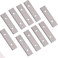 2.38in Carbide Paint Scraper Blades 10-Pack - Reversible Durable