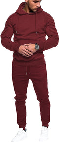 COOFANDY Men's Tracksuit 2 Piece Hoodie Sweatsuit Sets (Style 4JSY)