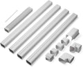 TURBRO 3 in x 14 ft Decorative PVC Line Cover Kit - Neat, Durable