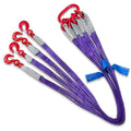 Four Leg Bridle Web Sling 5ft 6600lbs Lifting Slings - Heavy Duty