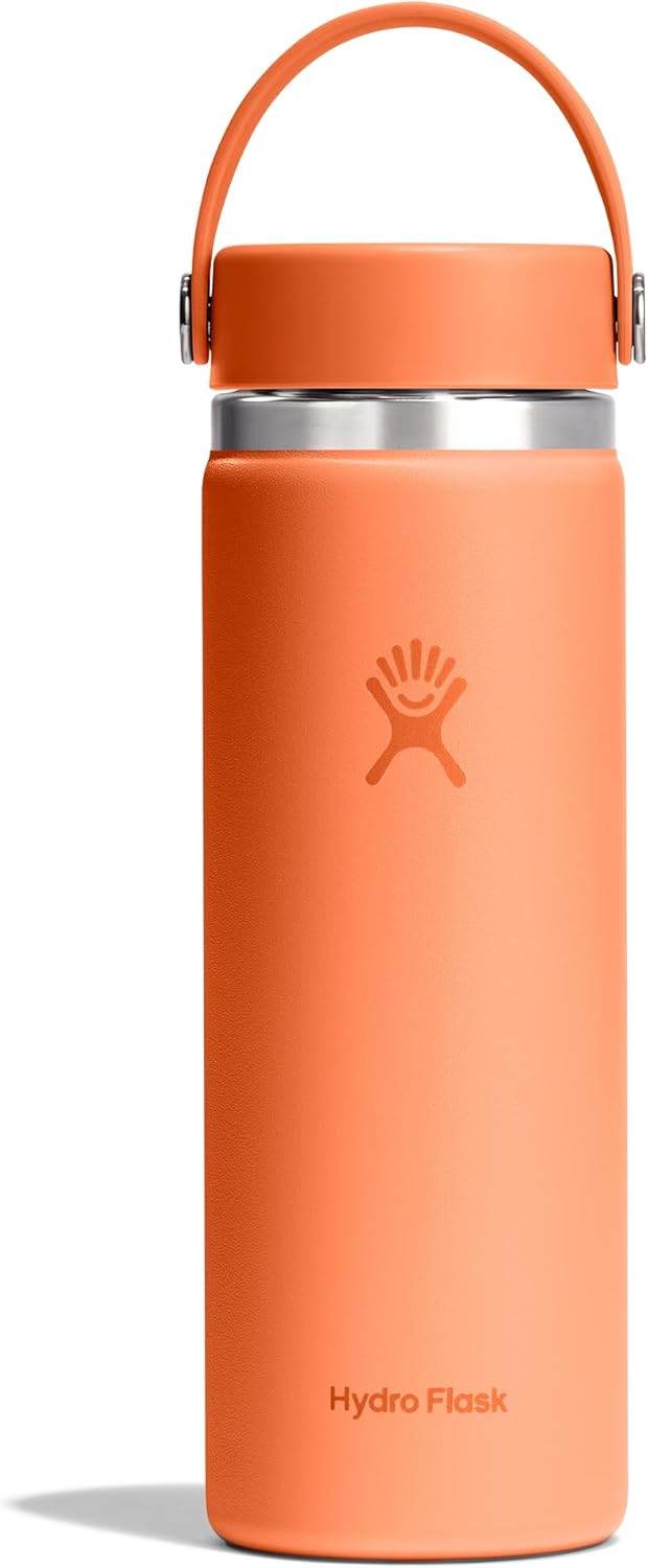 Hydro Flask Insulated Water Bottle - 20 Oz Nectar Orange Style
