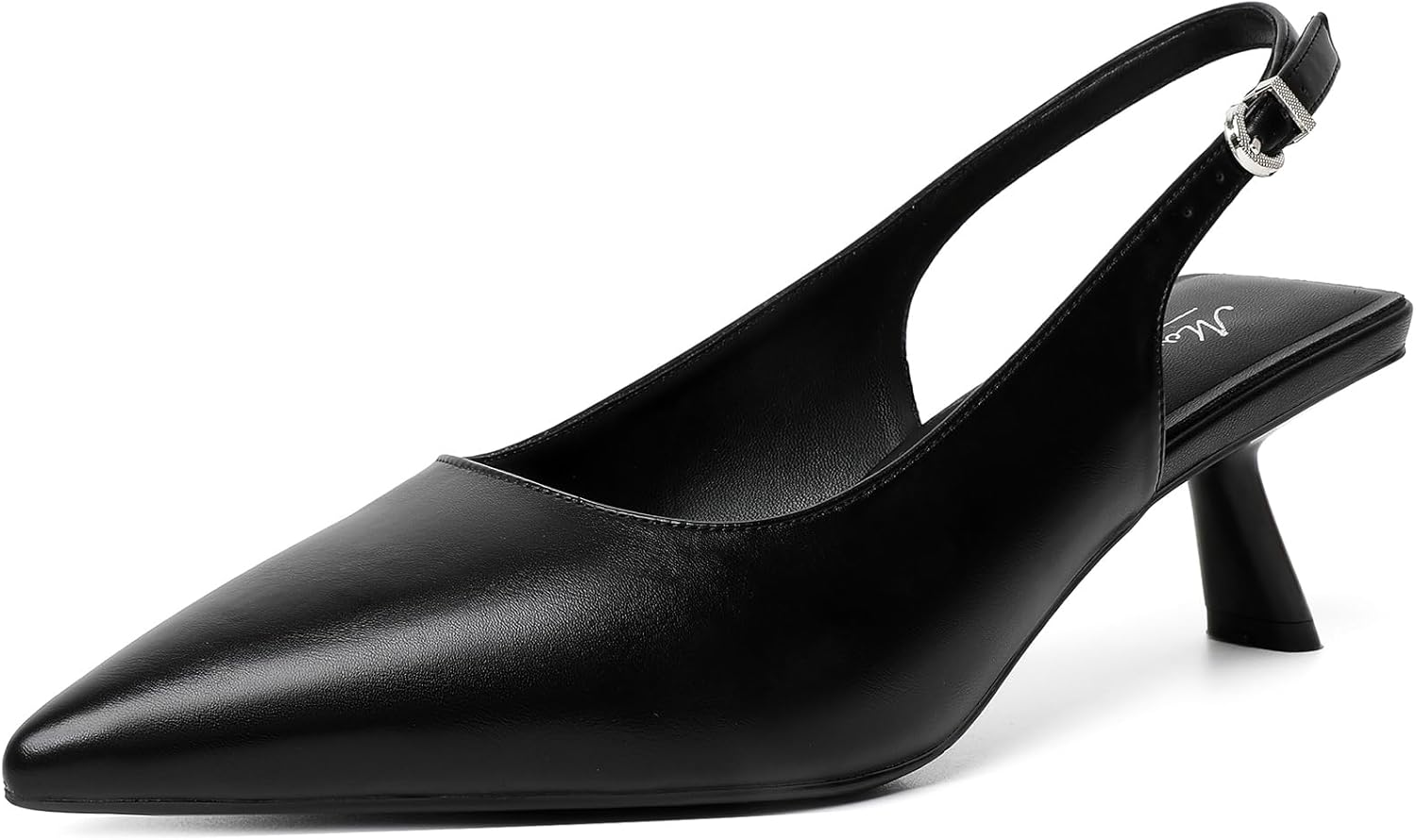 Mostrin Kitten Heels for Women: Stylish Slingback Pumps