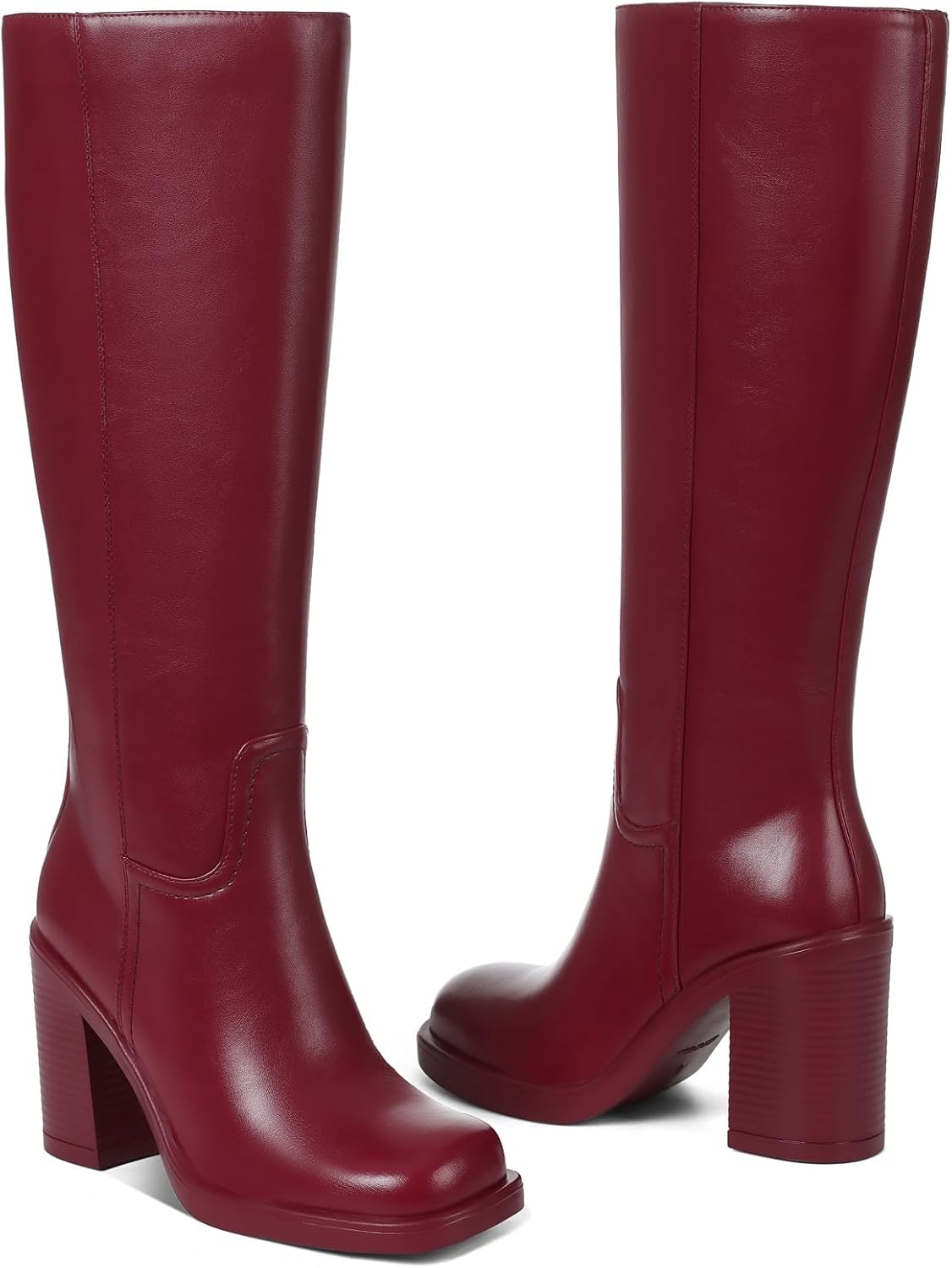 CYNLLIO Knee High Boots Women Platform Gogo Boot for Style