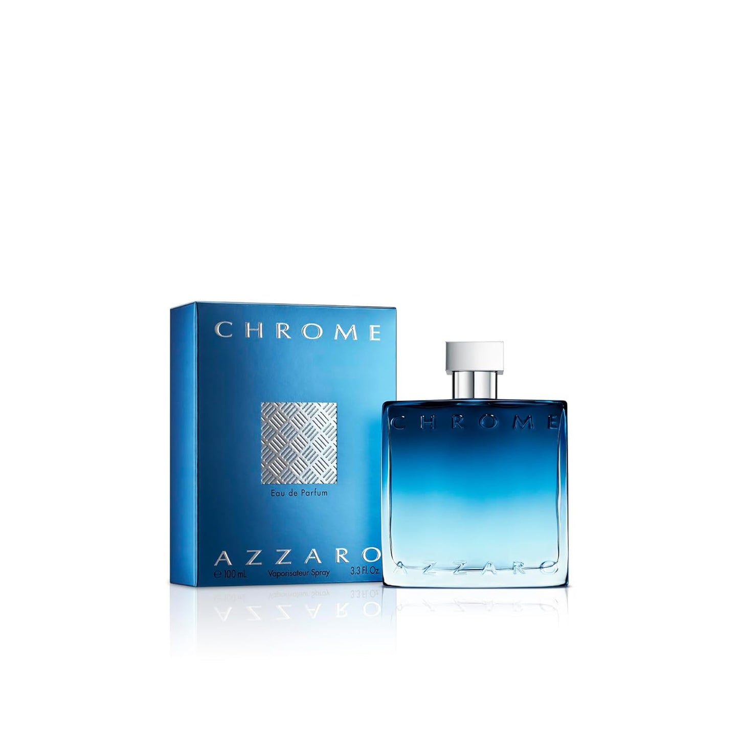 Azzaro Chrome Eau de Parfum - Fresh Aquatic Mens Cologne