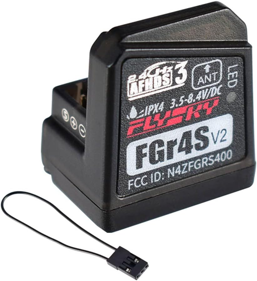 Goolsky Flysky FGR4S V2 Receiver: Compact 2.4GHz 4 Channel Solution