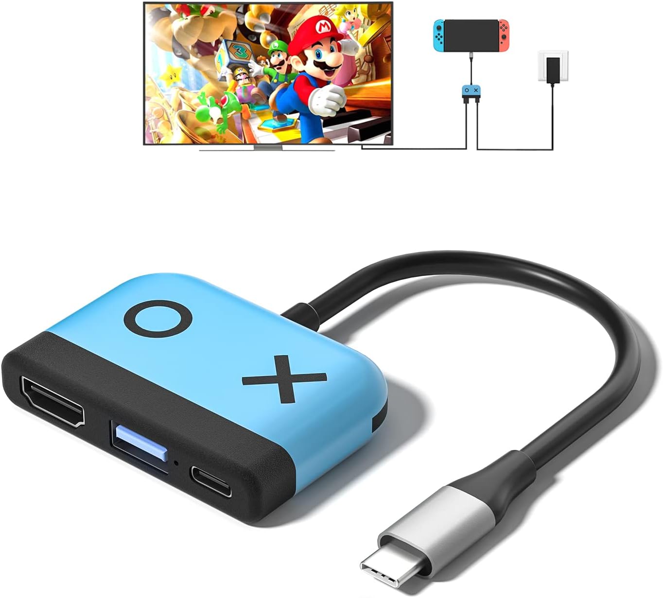Portable Switch Dock for TV Gaming