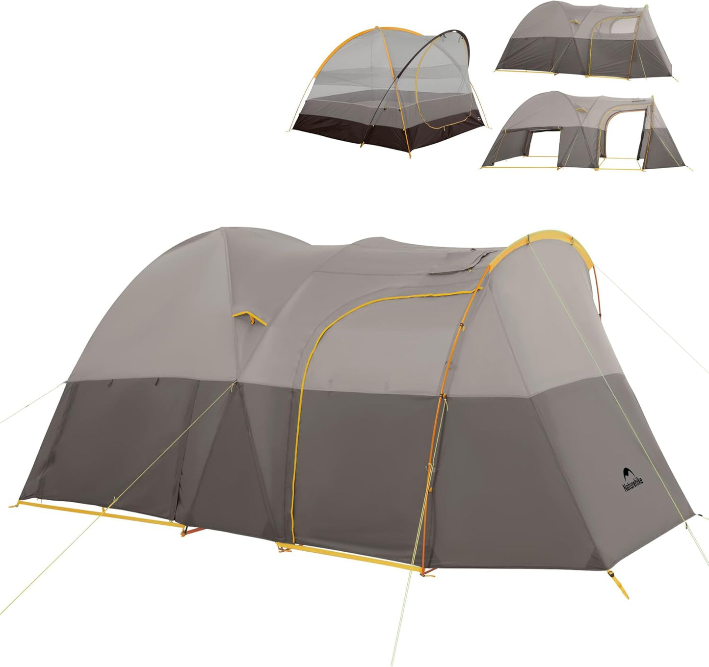 Naturehike KOTA 4/6/8 Person Camping Tent for Family Adventures