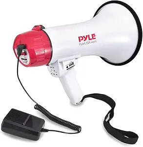 Pyle Bluetooth Portable Megaphone Speaker for Outdoor Events