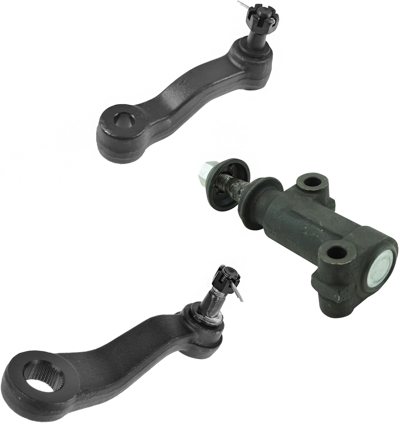 TRQ Front Steering Kit Idler Arm Bracket Assembly for Cadillac