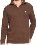 POLO RALPH LAUREN Men's Classic Estate-Rib Quarter-Zip Pullover - Soft