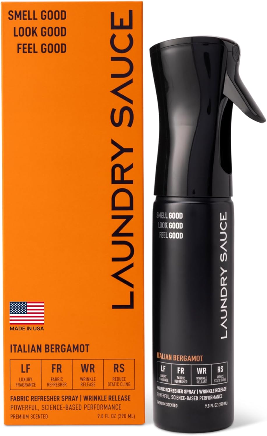 Laundry Sauce Fabric Refresher Spray with Italian Bergamot Scent