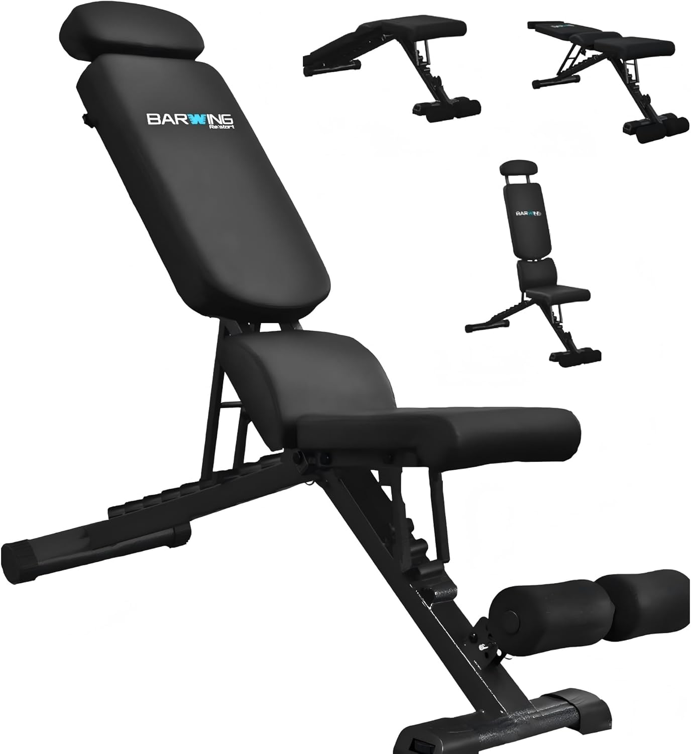 BARWING 2025 Adjustable Weight Bench for Home Gym Training