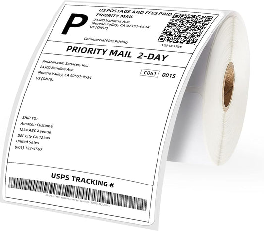 250 Luxury Shipping Labels, Strong Adhesive