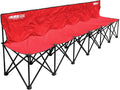 Kwik Goal 6-Seat Kwik Bench - Collapsible Team Sideline Seating