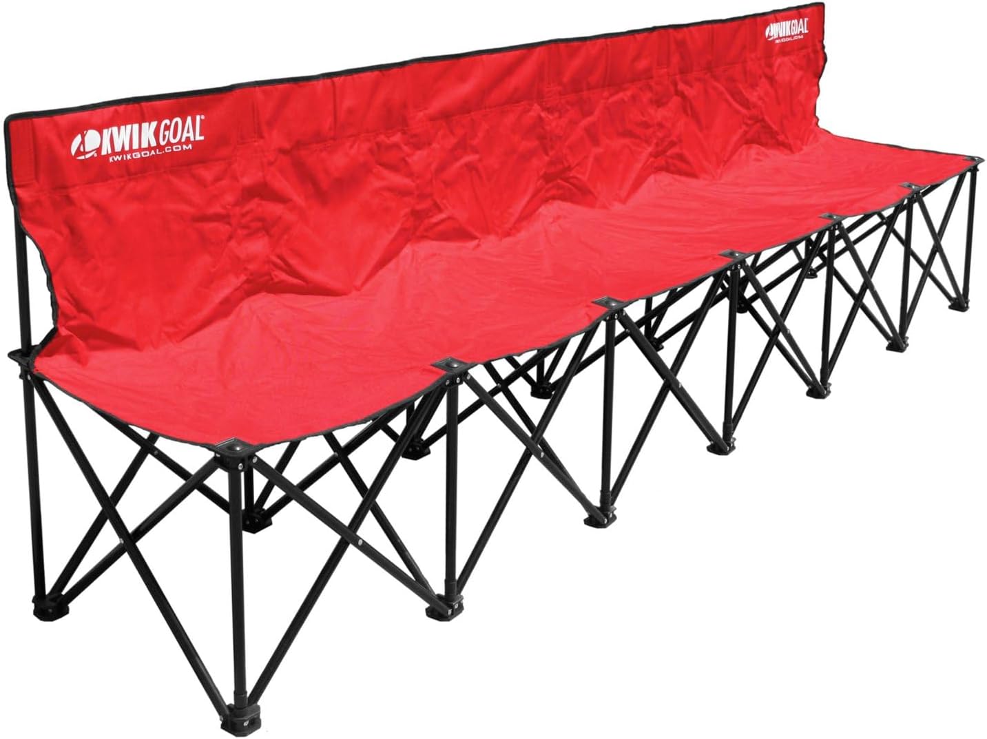 Kwik Goal 6-Seat Kwik Bench for Convenient Team Seating