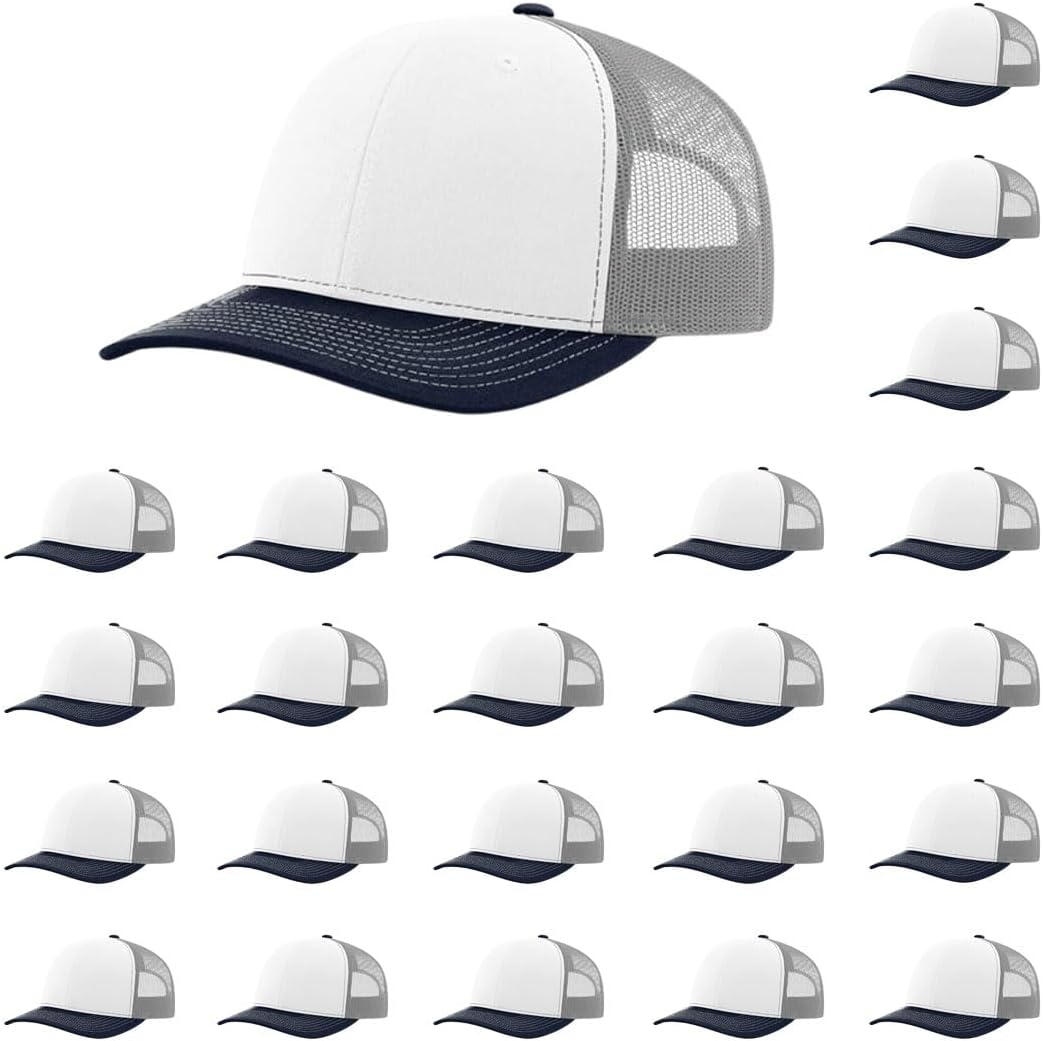 Richardson 112 Classic Six-Panel Adjustable Snapback Trucker Cap
